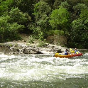 Seminar in Ardèche : Canoe challenge and a Walk to the centre of the Earth