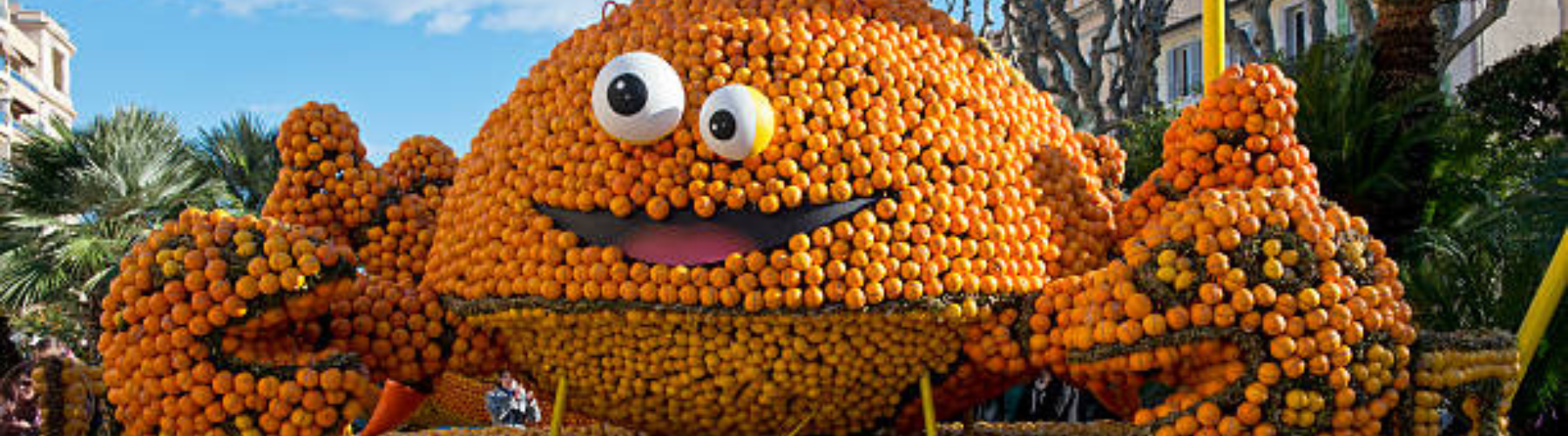 Séjour sur la Côte d'Azur - Carnaval de Nice et Fête du Citron - En février