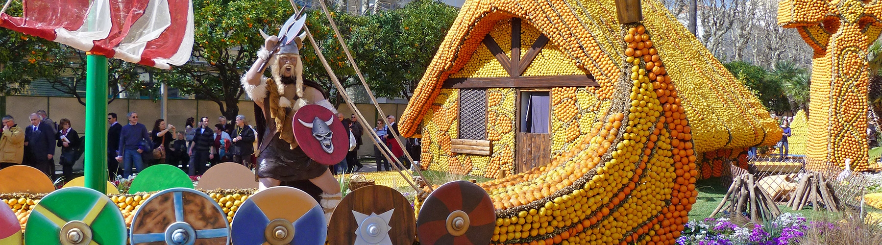 Séjour sur la Côte d'Azur - Carnaval de Nice et fête du citron - En février