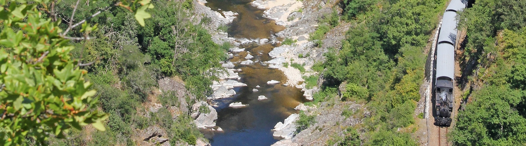 Journée Ardèche - Train des gorges et Boucieu Le Roi
