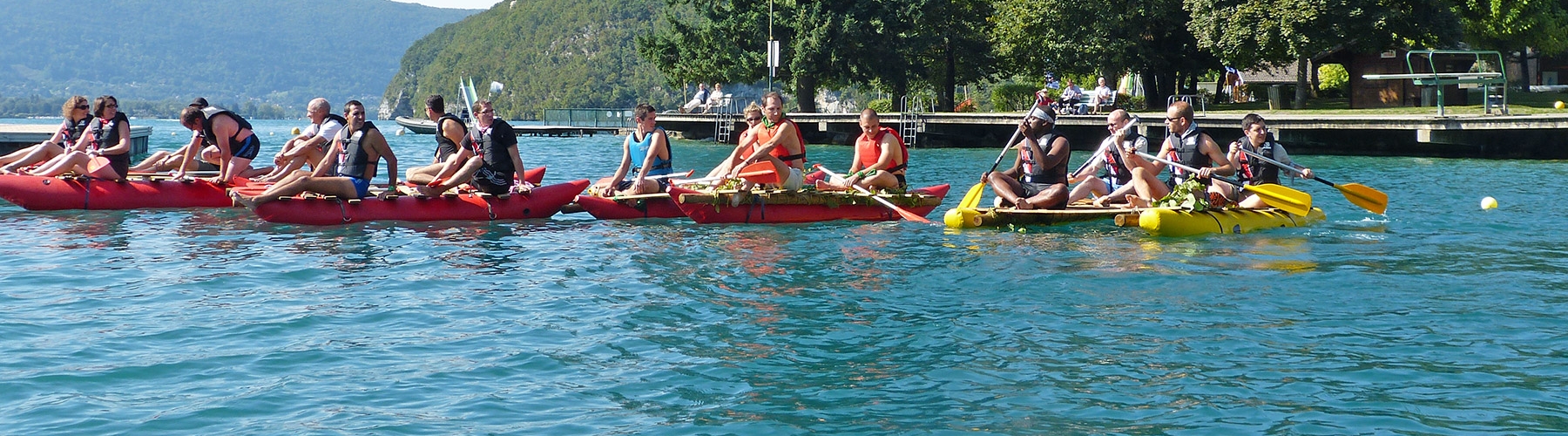 Séminaire Annecy - Challenge sur le lac et soirée tipis
