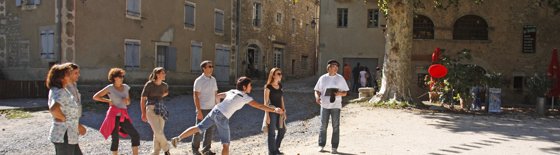 Seminar in Ardèche : A walking tour round a “Village de caractère”