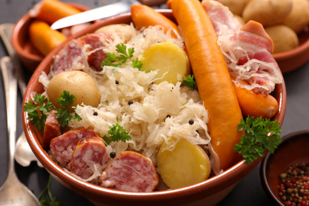 sauerkraut and sausage