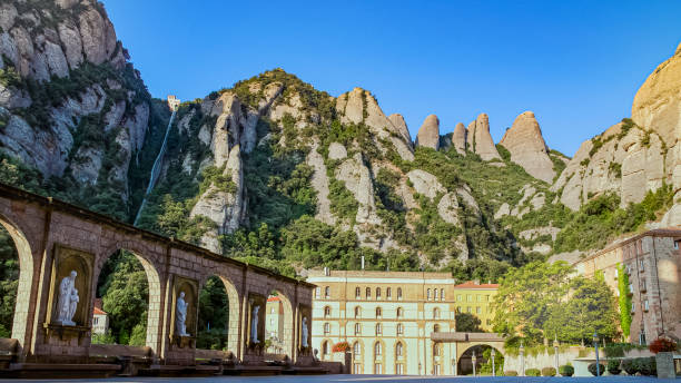 View from the main square, in front of the Monastery.