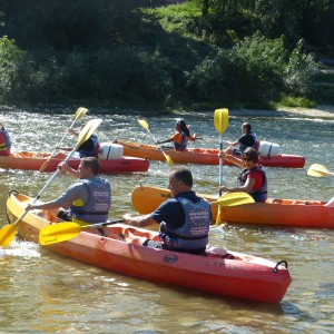 Seminar in the Ardèche : Canoe challenge and a Walk to the centre of the Earth