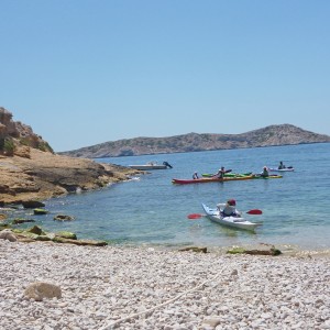 Weekend in Marseille – Kayaking on the sea