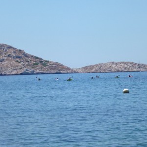 Weekend in Marseille – Kayaking on the sea