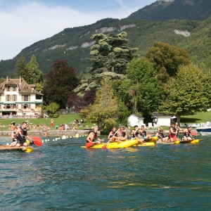 Séminaire Annecy - Challenge sur le lac et soirée tipis