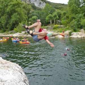 Seminar in Ardèche : Canoe challenge and a Walk to the centre of the Earth