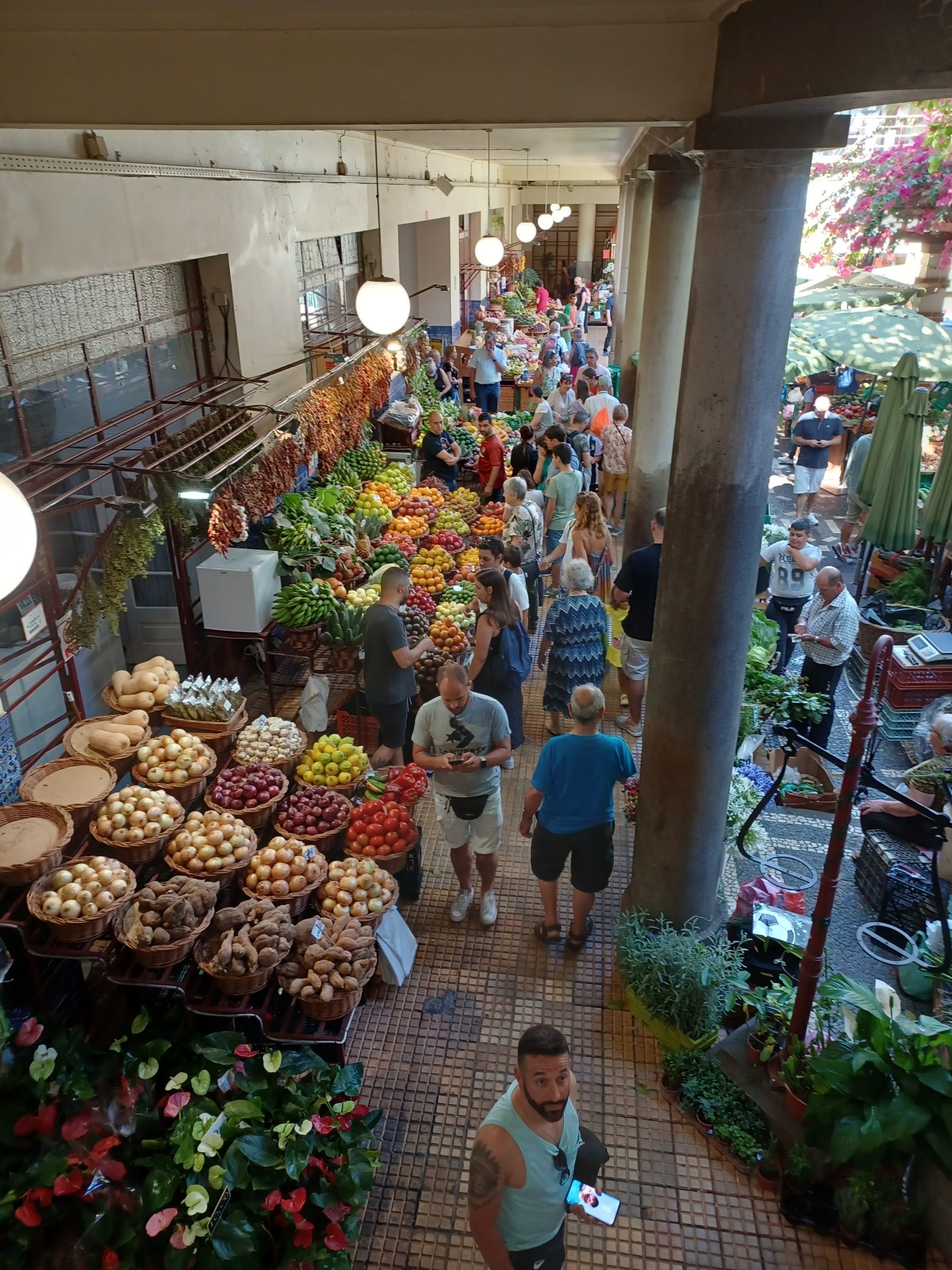 Visite de marchés à Madère