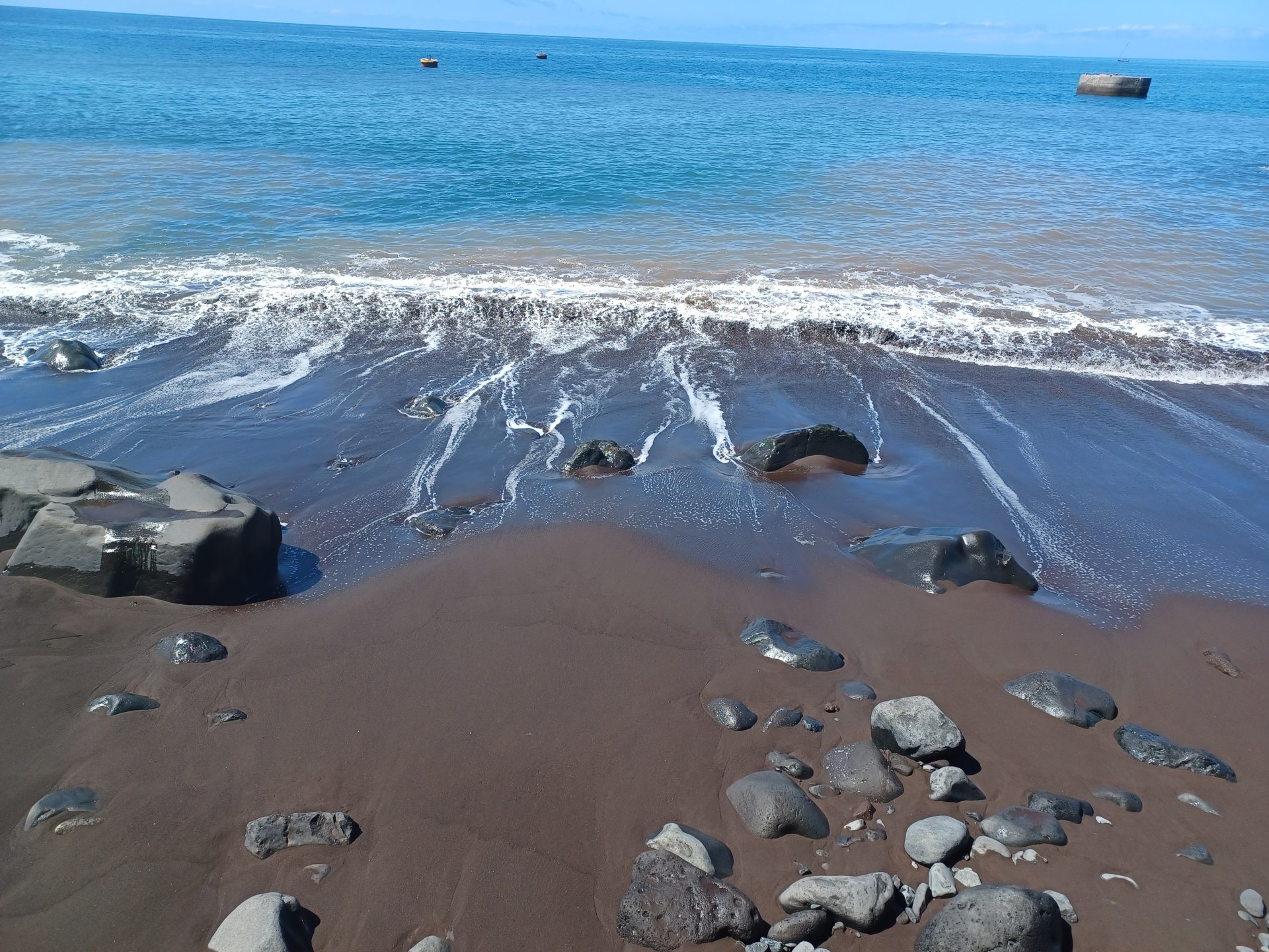 Baignade à Madère
