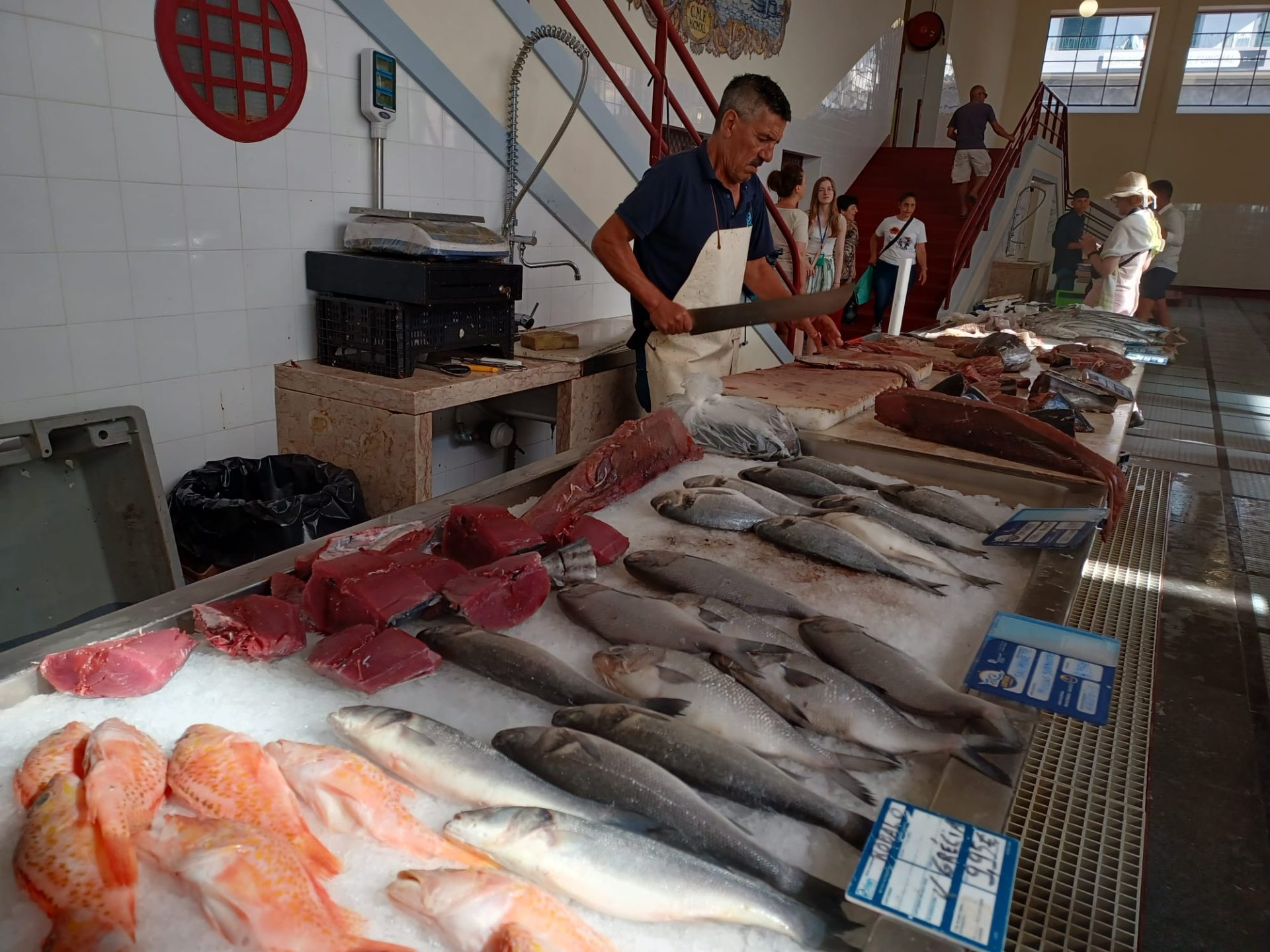 Marché au poisson - voyage culturel Madère