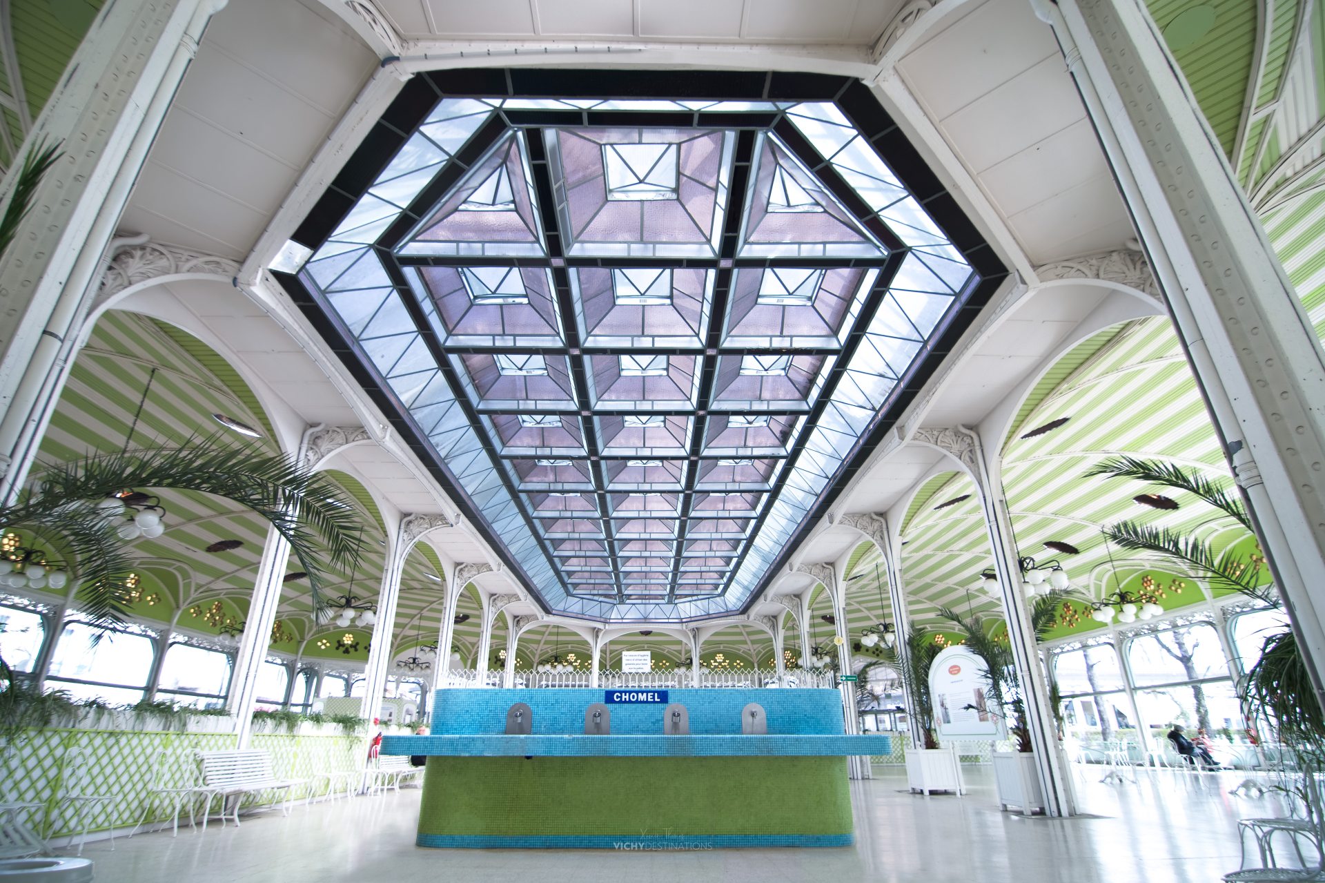 Séjour de groupe vichy - visite des sources