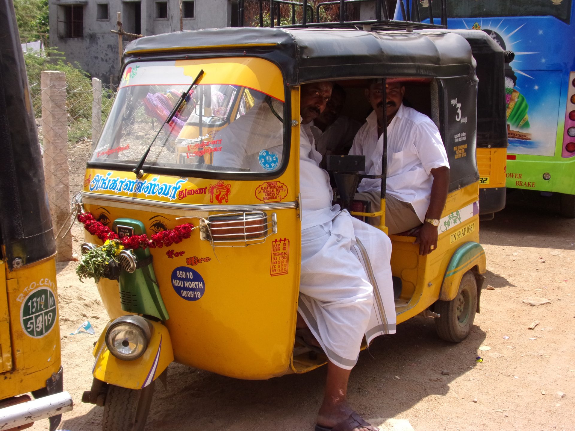 Visite de Madurai en Tuk tuk - Inde du sud