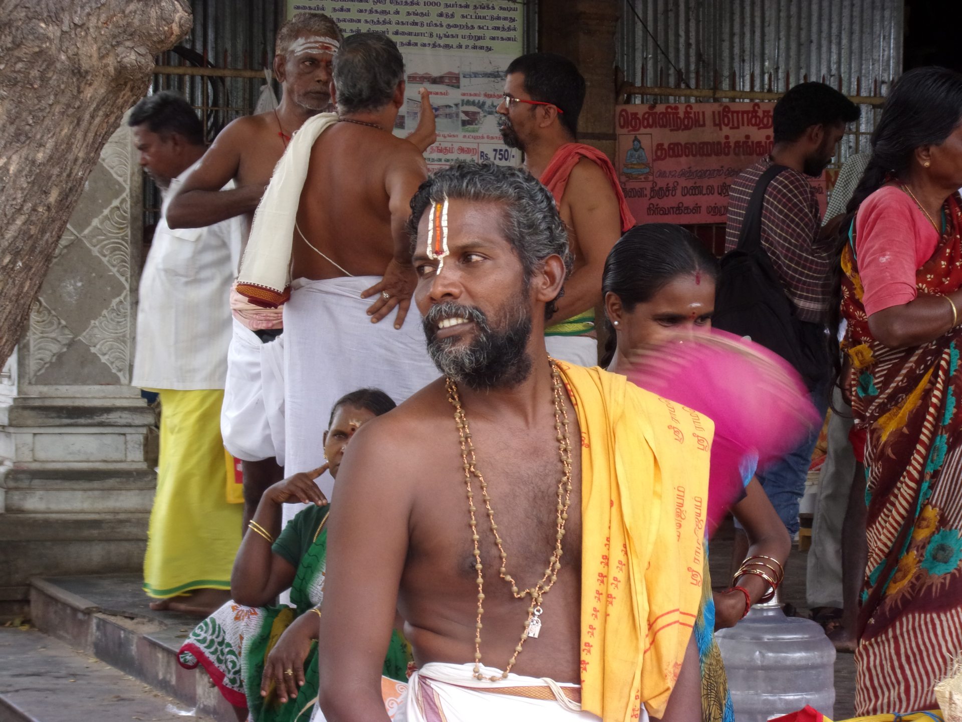 Découverte de la culture Indienne - prêtre adorateur de Vishnou