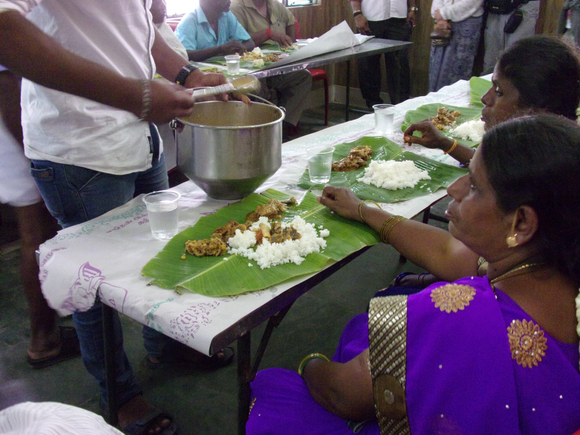 Repas traditionnel - Inde du sud