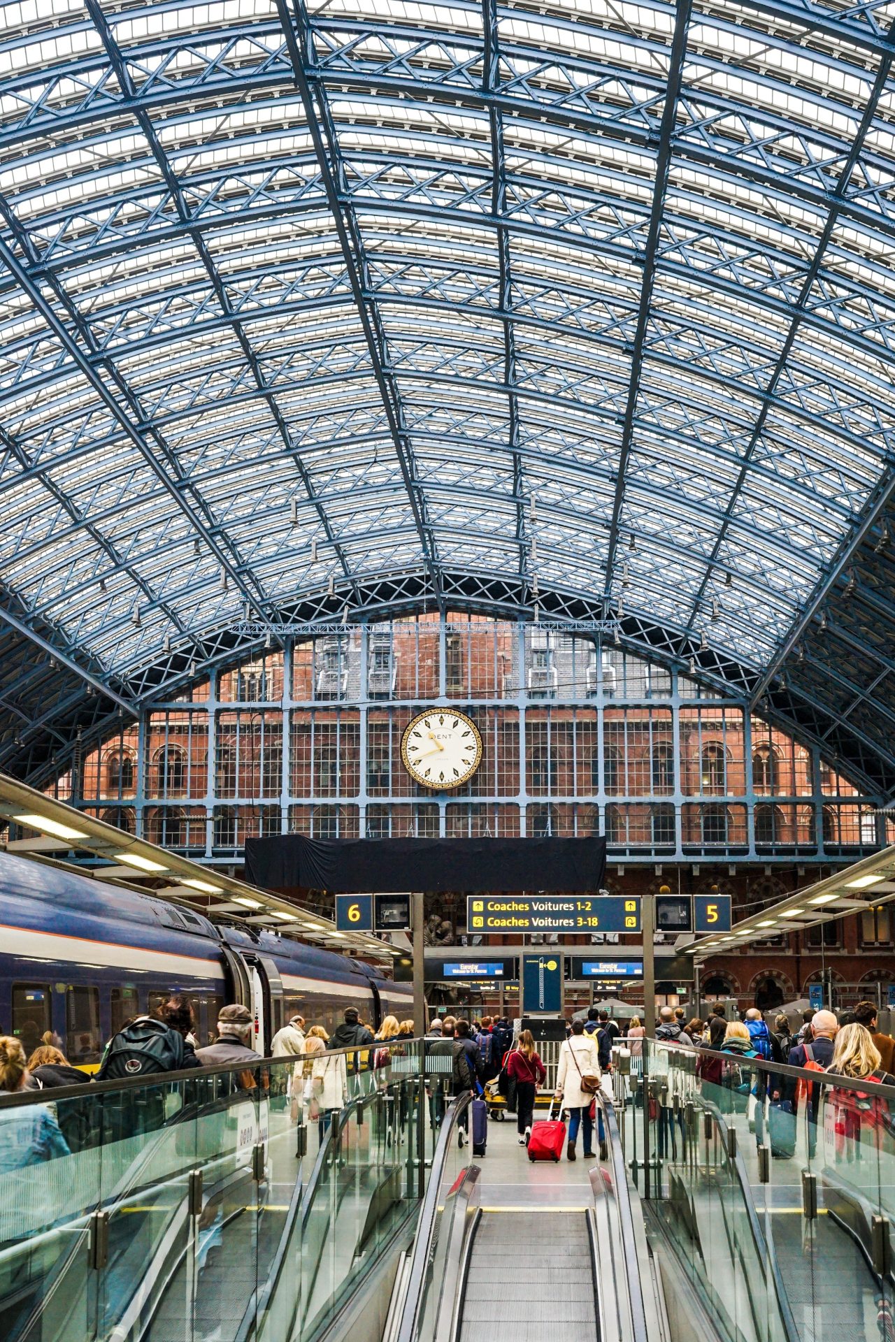 Voyage à Londres en train à Noël - Eurostar