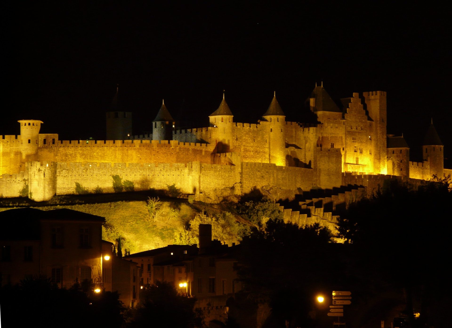 Carcassonne à Noël