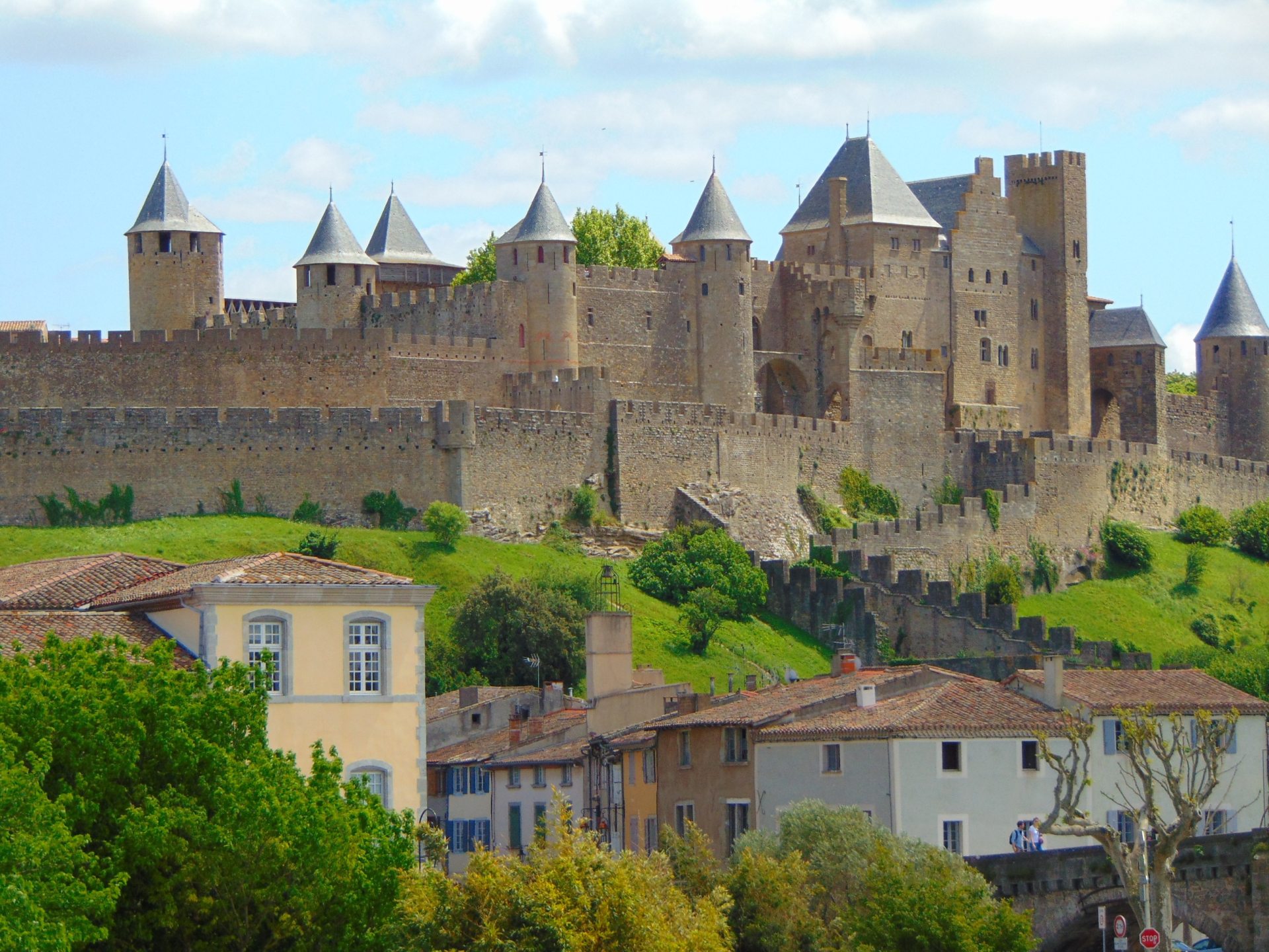 Visite de groupe de la ville de Carcassonne